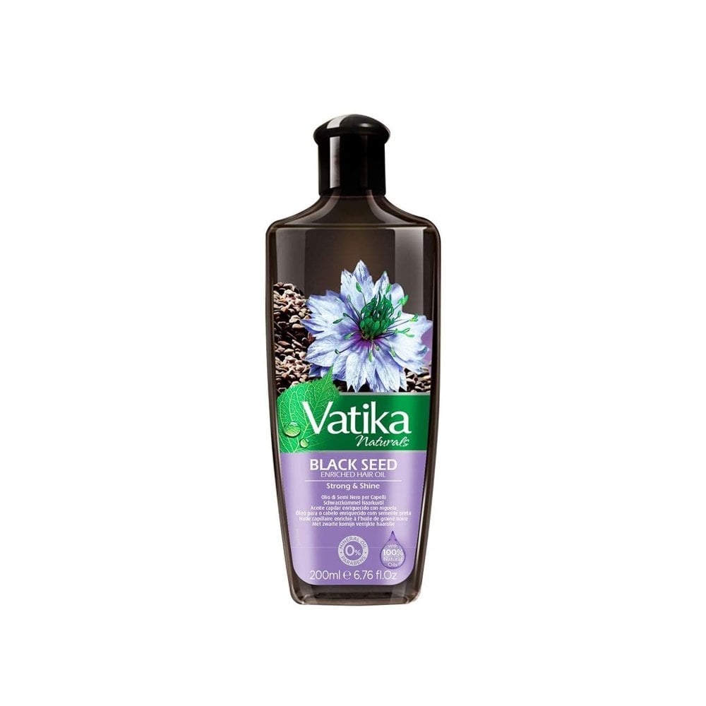 VATIKA NATURALS Black Seed Hair Oil 200ml Bottle